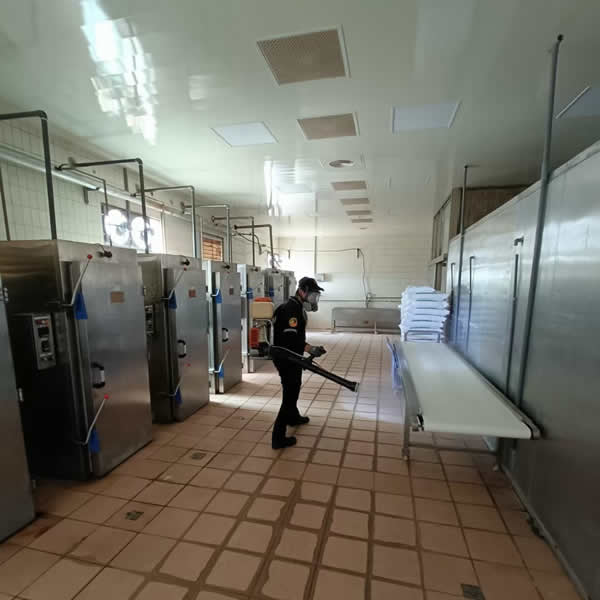 台南食品工廠環境消毒防治