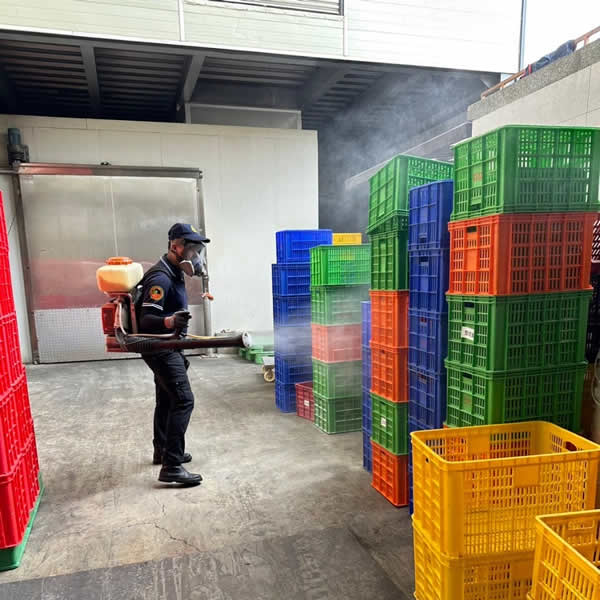 台南食品工廠環境消毒防治