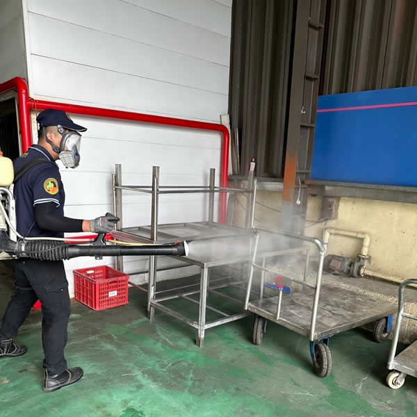 台南食品工廠環境消毒防治