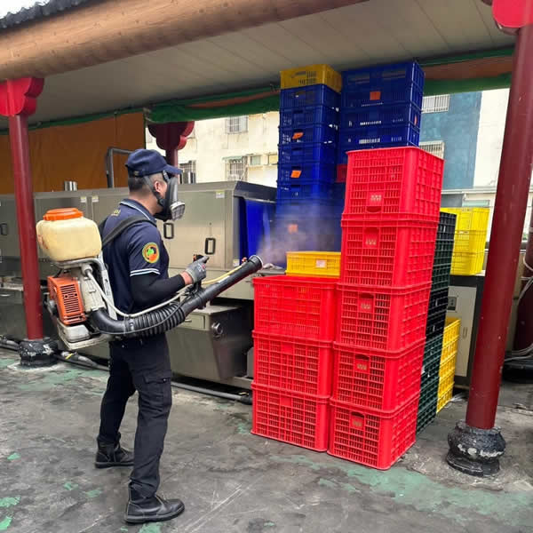 台南食品工廠環境消毒防治