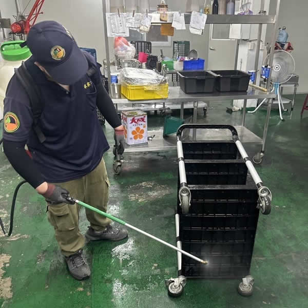 高雄食品工廠蟑螂蟲害防治